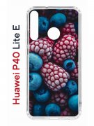 Чехол-накладка Huawei P40 Lite E (588922) Kruche PRINT Fresh berries