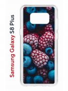 Чехол-накладка Samsung Galaxy S8 Plus (580672) Kruche PRINT Fresh berries