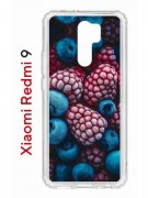 Чехол-накладка Xiaomi Redmi 9 (588934) Kruche PRINT Fresh berries