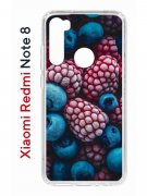 Чехол-накладка Xiaomi Redmi Note 8 Kruche Print Fresh berries