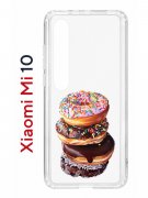 Чехол-накладка Xiaomi Mi 10 (593959) Kruche PRINT Donuts