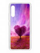 Чехол-накладка Samsung Galaxy A90 5G (583860) Kruche PRINT Pink heart