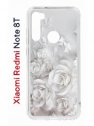 Чехол-накладка Xiaomi Redmi Note 8T Kruche Print White roses