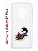 Чехол-накладка Samsung Galaxy S9 Plus Kruche Print Fox