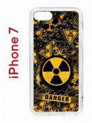 Чехол-накладка iPhone 7/8/SE (2020) Kruche Print Danger