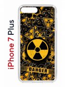 Чехол-накладка iPhone 7 Plus/8 Plus Kruche Print Danger