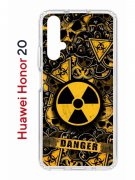 Чехол-накладка Huawei Honor 20/Nova 5T Kruche Print Danger