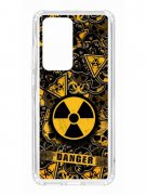 Чехол-накладка Huawei P40 Pro Kruche Print Danger