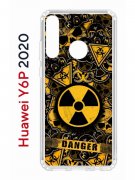 Чехол-накладка Huawei Y6p 2020 Kruche Print Danger