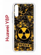 Чехол-накладка Huawei Y8P/Honor 30i/Huawei P Smart S 2020 Kruche Print Danger