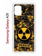 Чехол-накладка Samsung Galaxy A31 Kruche Print Danger