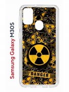 Чехол-накладка Samsung Galaxy M30S Kruche Print Danger