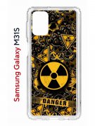 Чехол-накладка Samsung Galaxy M31S Kruche Print Danger