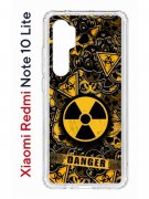 Чехол-накладка Xiaomi Mi Note 10 Lite Kruche Print Danger