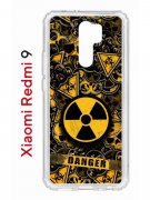 Чехол-накладка Xiaomi Redmi 9 Kruche Print Danger
