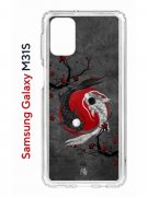 Чехол-накладка Samsung Galaxy M31S Kruche Print Гармония