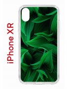 Чехол-накладка Apple iPhone XR (580656) Kruche PRINT Grass