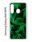 Чехол-накладка Samsung Galaxy A60 2019 (583859) Kruche PRINT Grass