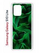 Чехол-накладка Samsung Galaxy S10 Lite (582683) Kruche PRINT Grass