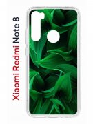Чехол-накладка Xiaomi Redmi Note 8  (580659) Kruche PRINT Grass