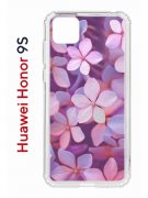 Чехол-накладка Huawei Honor 9S  (588929) Kruche PRINT Гортензия