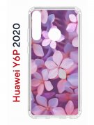 Чехол-накладка Huawei Y6p 2020 (588946) Kruche PRINT Гортензия