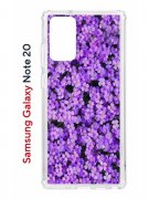 Чехол-накладка Samsung Galaxy Note 20 (588938) Kruche PRINT Обриета