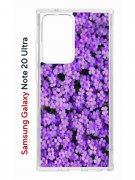 Чехол-накладка Samsung Galaxy Note 20 Ultra Kruche Print Обриета