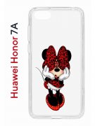 Чехол-накладка Huawei Honor 7A (582681) Kruche PRINT Минни