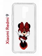 Чехол-накладка Xiaomi Redmi 9 Kruche Print Минни