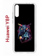 Чехол-накладка Huawei Y8P/Honor 30i/Huawei P Smart S 2020 Kruche Print Retro Owl