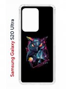 Чехол-накладка Samsung Galaxy S20 Ultra (582689) Kruche PRINT Retro Owl
