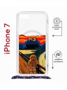 Чехол-накладка Apple iPhone 7 (598922) Kruche PRINT Cookie Scream