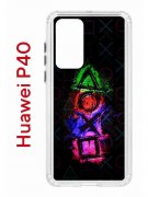 Чехол-накладка Huawei P40 (583862) Kruche PRINT Гейминг