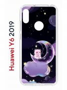 Чехол-накладка Huawei Honor 8A/Honor 8A Pro/Honor 8A Prime/Y6s 2019/Y6 2019 Kruche Print Сон медвежонка