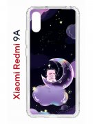 Чехол-накладка Xiaomi Redmi 9A Kruche Print Сон медвежонка