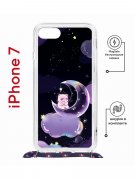 Чехол-накладка Apple iPhone 7 (598922) Kruche PRINT Сон медвежонка