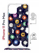 Чехол-накладка Apple iPhone 11 Pro Max (598921) Kruche PRINT Виниловые пластинки
