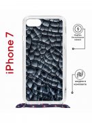 Чехол-накладка Apple iPhone 7 (598922) Kruche PRINT Cracks