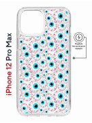 Чехол-накладка Apple iPhone 12 Pro Max (598885) Kruche PRINT Глаза