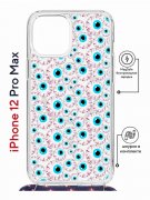 Чехол-накладка Apple iPhone 12 Pro Max (598924) Kruche PRINT Глаза