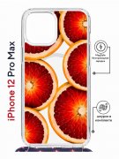 Чехол-накладка Apple iPhone 12 Pro Max (598924) Kruche PRINT Orange