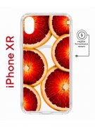 Чехол-накладка Apple iPhone XR (598897) Kruche PRINT Orange