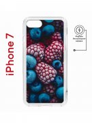 Чехол-накладка Apple iPhone 7 (598896) Kruche PRINT Fresh berries