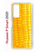 Чехол-накладка Huawei P Smart 2021 (594564) Kruche PRINT Кукуруза