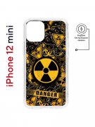 Чехол-накладка Apple iPhone 12 mini (598887) Kruche PRINT Danger