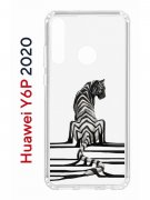 Чехол-накладка Huawei Y6p 2020 (588946) Kruche PRINT Tiger