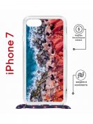 Чехол-накладка Apple iPhone 7 (598922) Kruche PRINT Морской берег