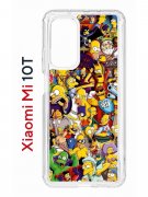 Чехол-накладка Xiaomi Mi 10T (593946) Kruche PRINT Симпсоны