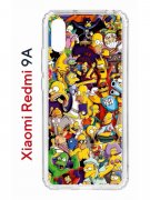 Чехол-накладка Xiaomi Redmi 9A (588935) Kruche PRINT Симпсоны